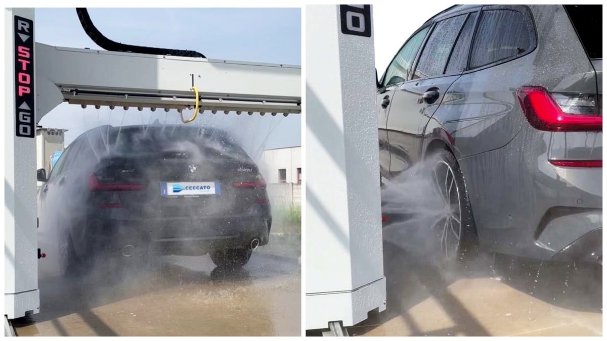 Портальная робот-мойка